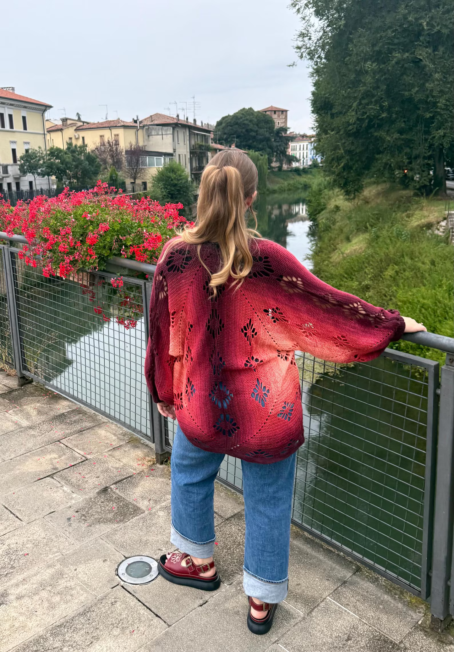 Kristee Cardigan Crochet Pattern: Easy Hexagon Sweater