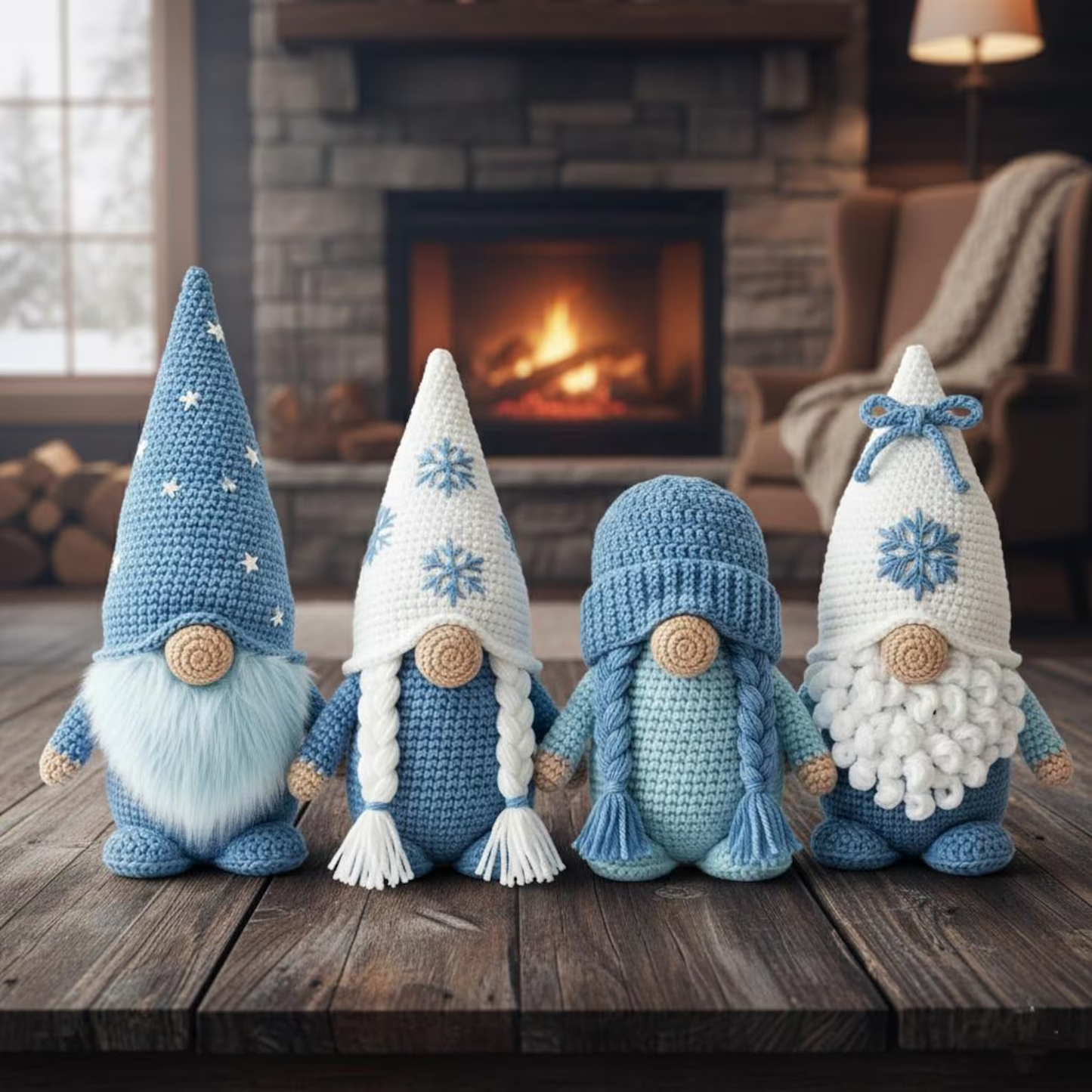 ❄️ Winter Gnome – Cozy Holiday Friend Crochet Pattern