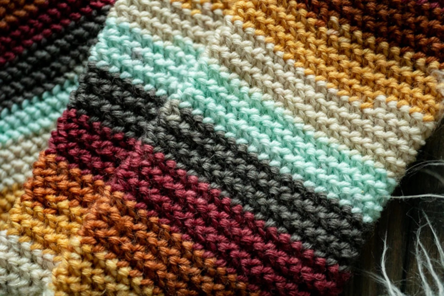 Herringbone Socks – Toe-Up Socks Crochet Pattern