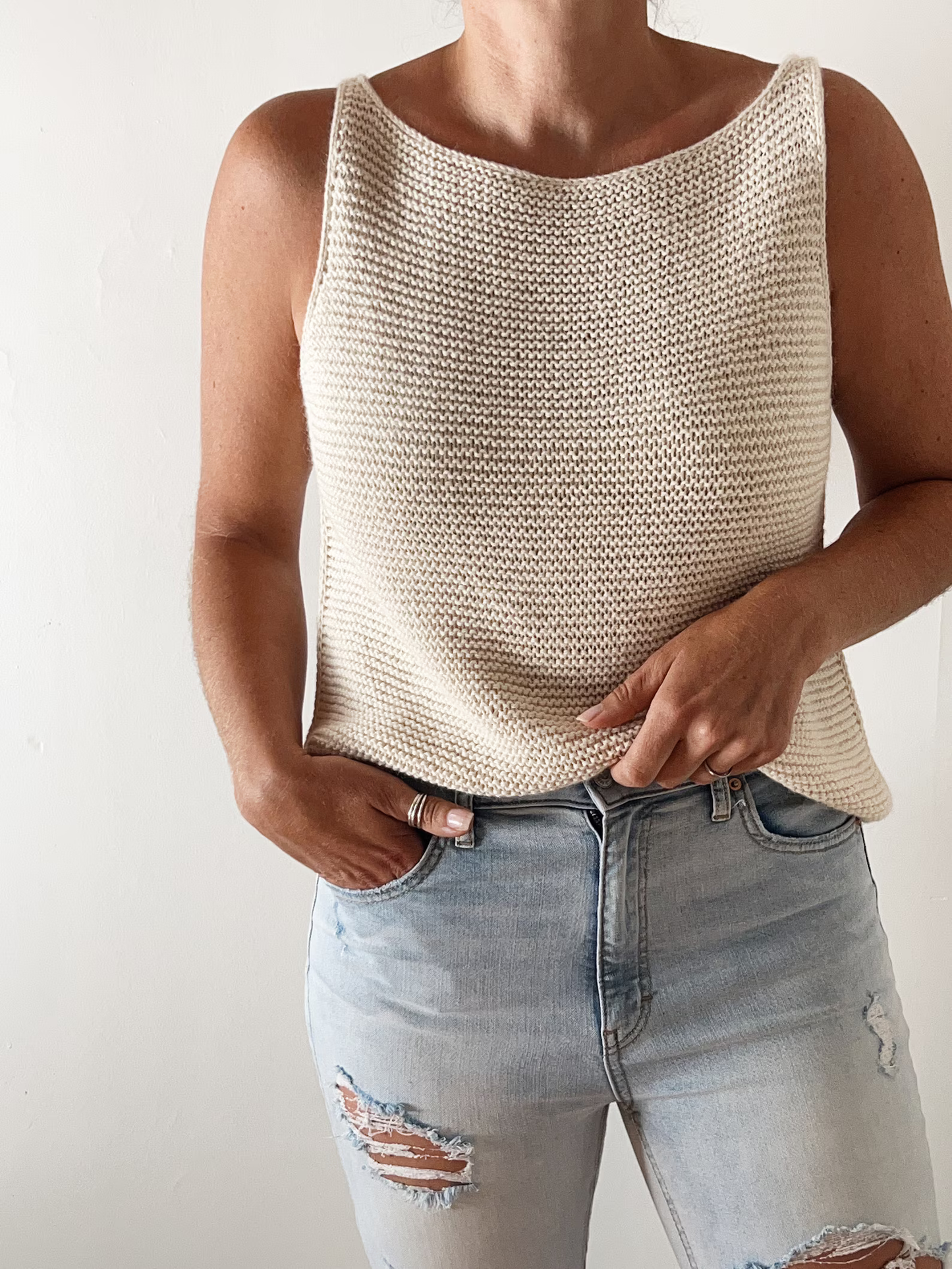 Soho Summer Top Knitting Pattern