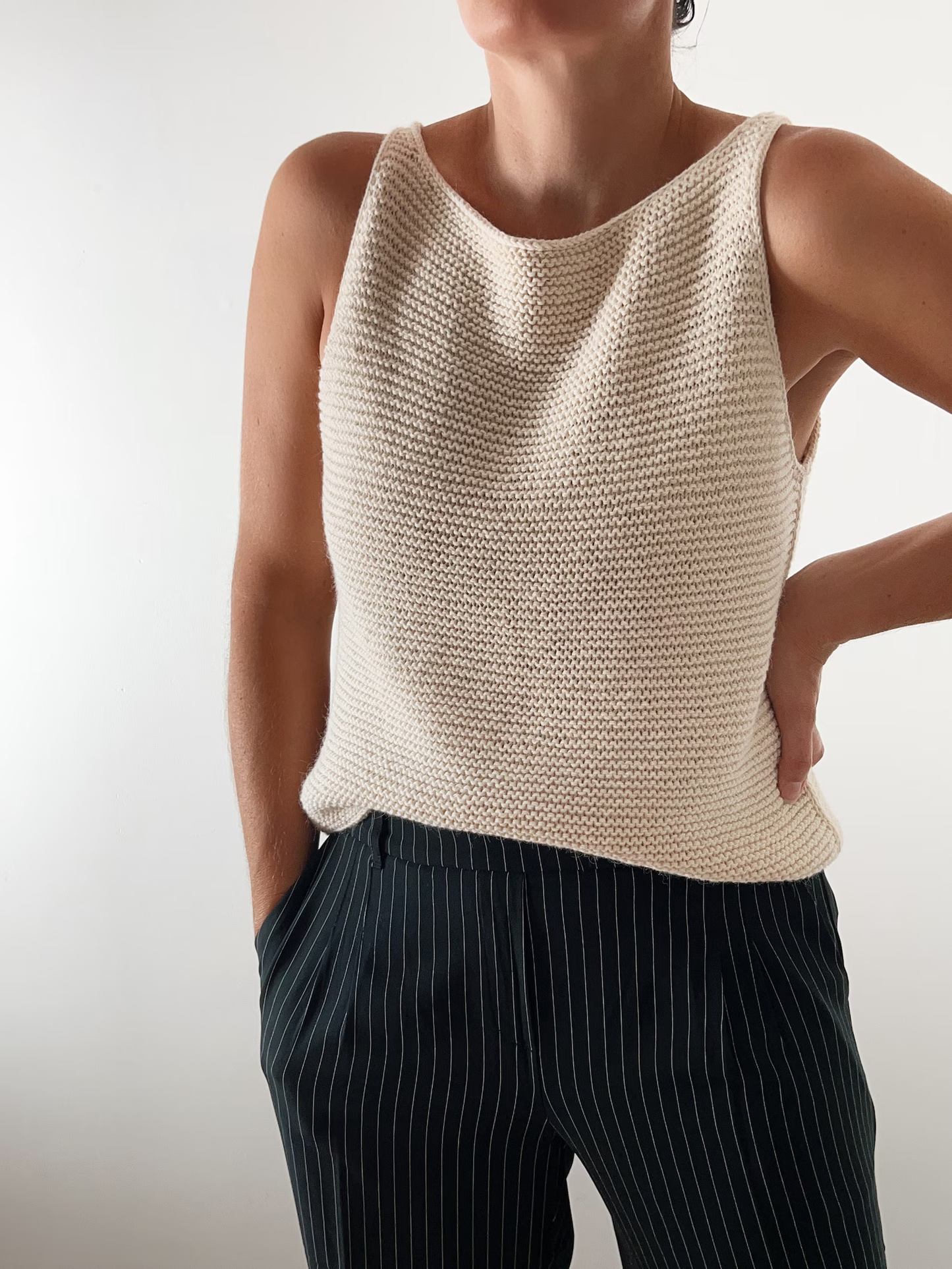 Soho Summer Top Knitting Pattern